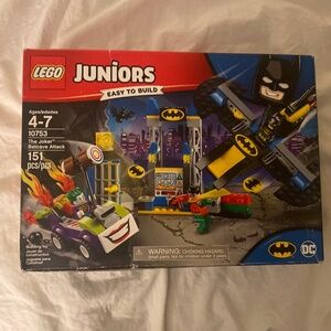 The Joker Batcave Attack Lego